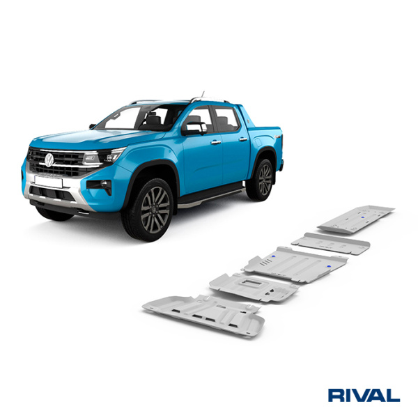 Engine and Gearbox Protection Plate Ford Ranger 2022-;  Volkswagen Amarok 2023-; 2 l. / diesel; 3 l. / diesel